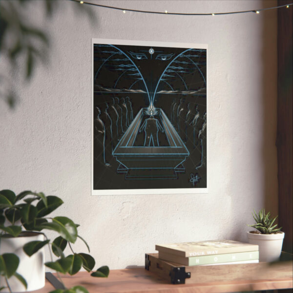 “Cosmic Funeral (Sketch)” Print - Image 22