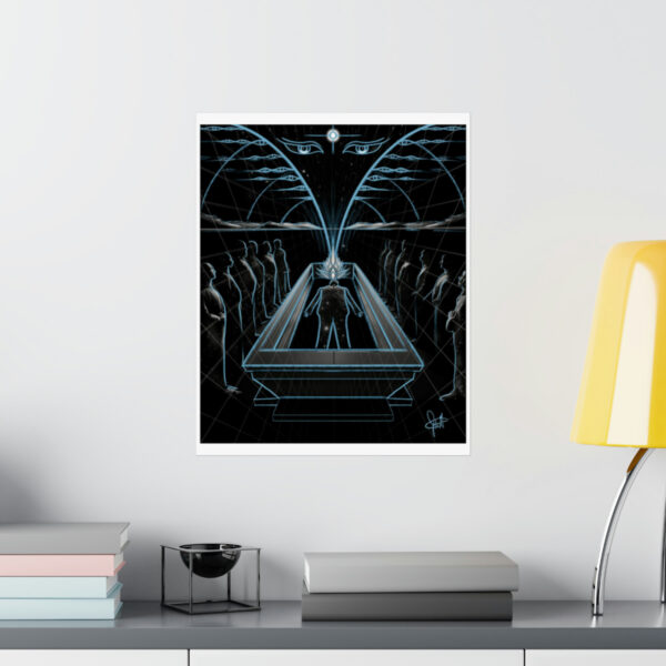 “Cosmic Funeral (Sketch)” Print - Image 24
