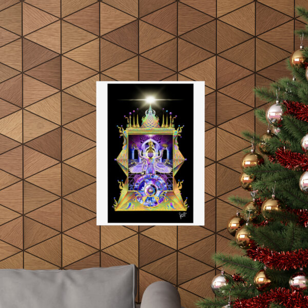 "The Infinite Self & The Wheel of Life (Extended Design)" Print - Image 20
