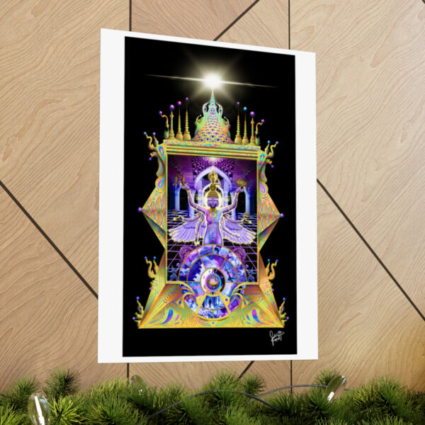 "The Infinite Self & The Wheel of Life (Extended Design)" Print - Image 21