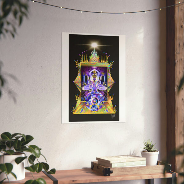 "The Infinite Self & The Wheel of Life (Extended Design)" Print - Image 22