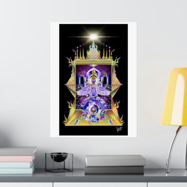 "The Infinite Self & The Wheel of Life (Extended Design)" Print - Image 24