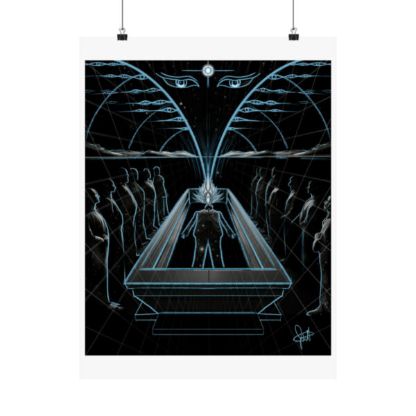 “Cosmic Funeral (Sketch)” Print - Image 25