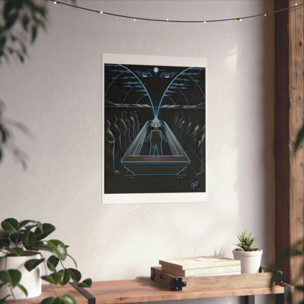 “Cosmic Funeral (Sketch)” Print - Image 30