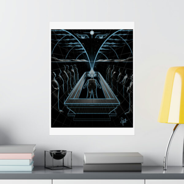 “Cosmic Funeral (Sketch)” Print - Image 32