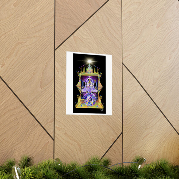 "The Infinite Self & The Wheel of Life (Extended Design)" Print - Image 29