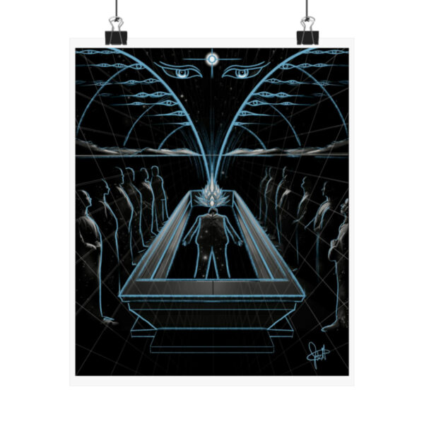 “Cosmic Funeral (Sketch)” Print