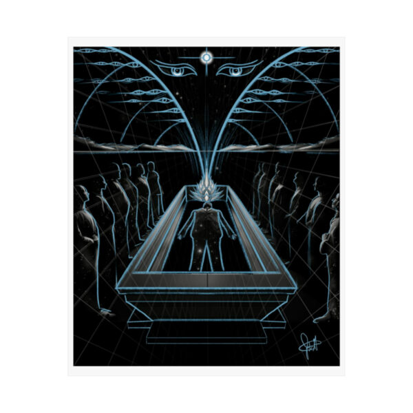 “Cosmic Funeral (Sketch)” Print - Image 2