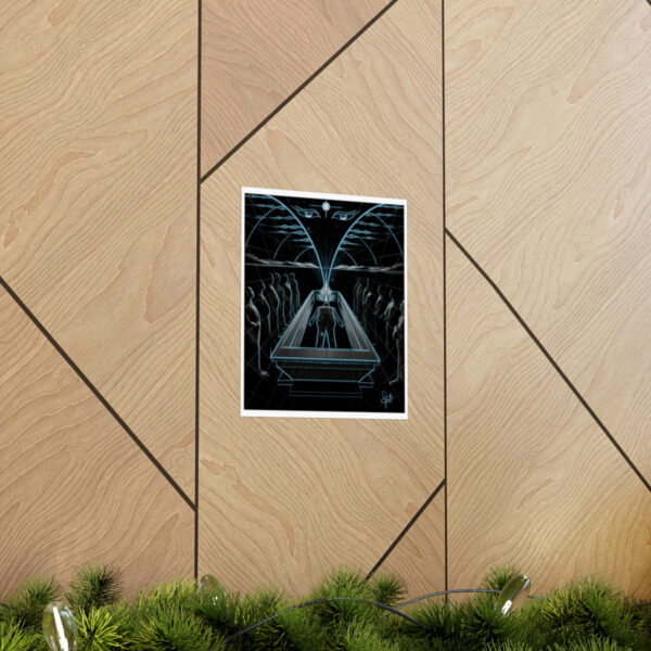 “Cosmic Funeral (Sketch)” Print - Image 5