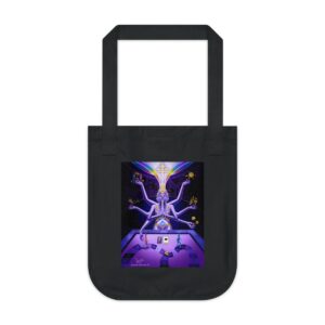 "The Infinite Self Plays the Game" Eco-Friendly Organic Tote Bag