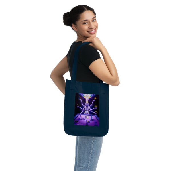 "The Infinite Self Plays the Game" Eco-Friendly Organic Tote Bag - Image 12