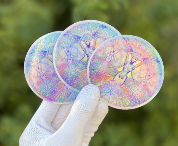 "Crystal Palace" HOLOGRAPHIC 3 Inch Sticker