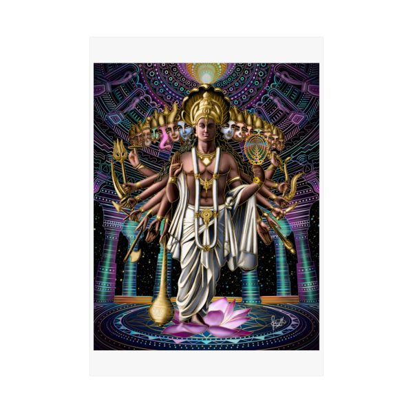 "Krishna's Cosmic Form" Print - Image 34