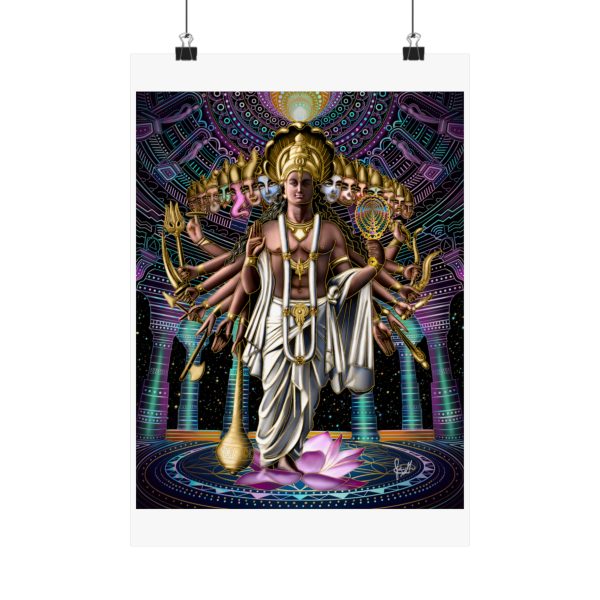 "Krishna's Cosmic Form" Print - Image 33