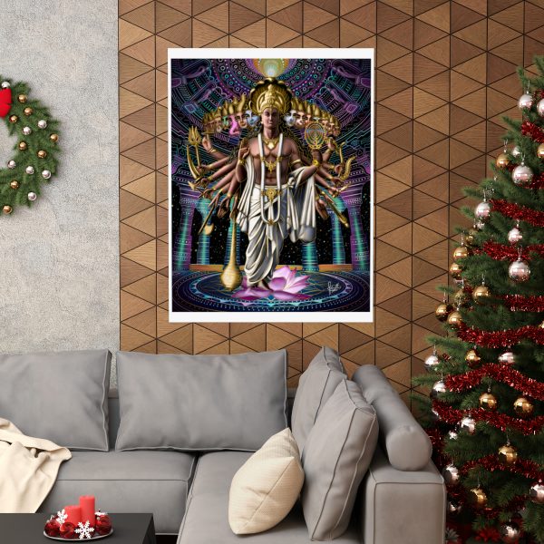 "Krishna's Cosmic Form" Print - Image 44