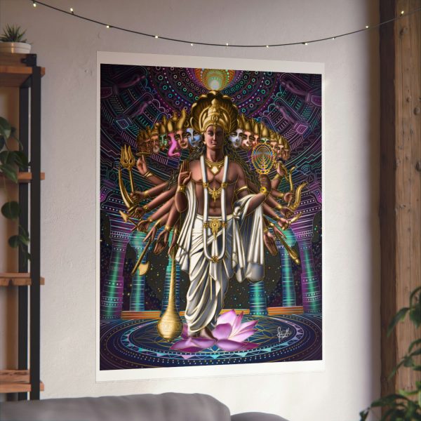 "Krishna's Cosmic Form" Print - Image 46