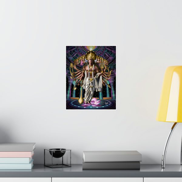 "Krishna's Cosmic Form" Print - Image 16
