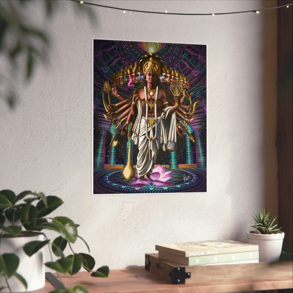 "Krishna's Cosmic Form" Print - Image 22