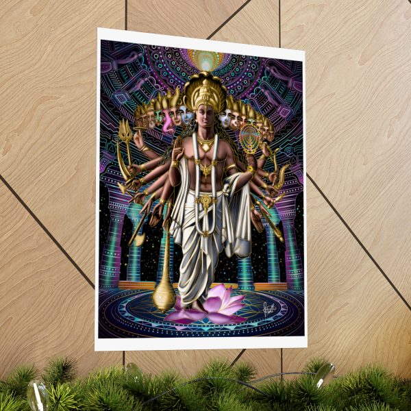"Krishna's Cosmic Form" Print - Image 29
