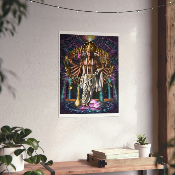 "Krishna's Cosmic Form" Print - Image 30