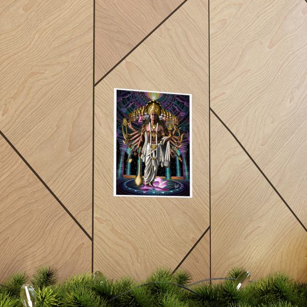 "Krishna's Cosmic Form" Print - Image 5