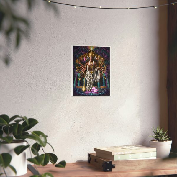 "Krishna's Cosmic Form" Print - Image 6