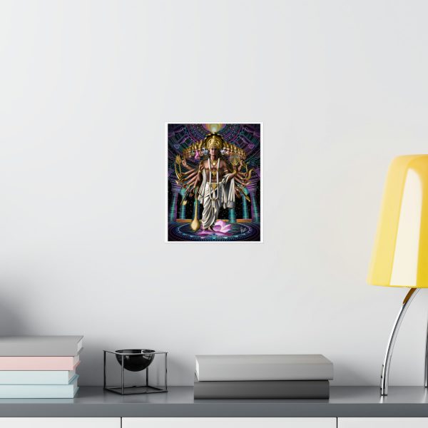 "Krishna's Cosmic Form" Print - Image 8