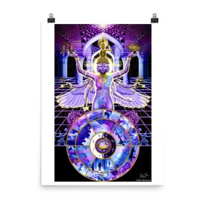 The Infinite Self and the Wheel of Life Print