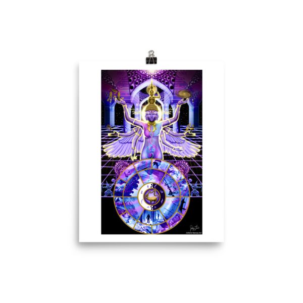 The Infinite Self and the Wheel of Life Print - Image 4