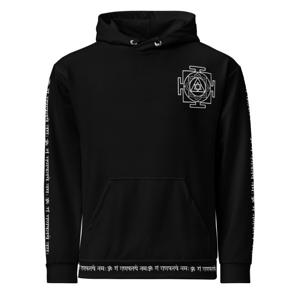 Ganesha Hoodie (Limited Edition of 111) - Black - Unisex - Image 2
