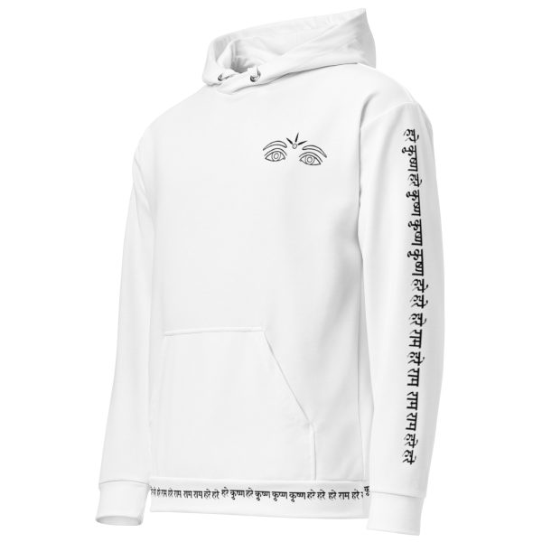 Krishna Hoodie (Limited Edition of 111) - White - Unisex - Image 3