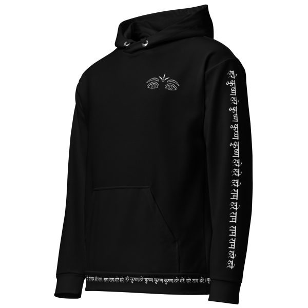 Krishna Hoodie (Limited Edition of 111) - Black - Unisex - Image 3