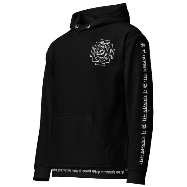 Ganesha Hoodie (Limited Edition of 111) - Black - Unisex - Image 3
