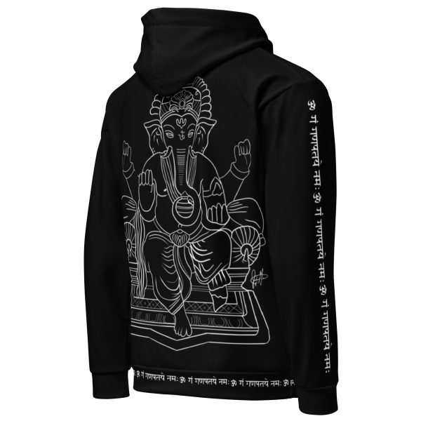 Ganesha Hoodie (Limited Edition of 111) - Black - Unisex