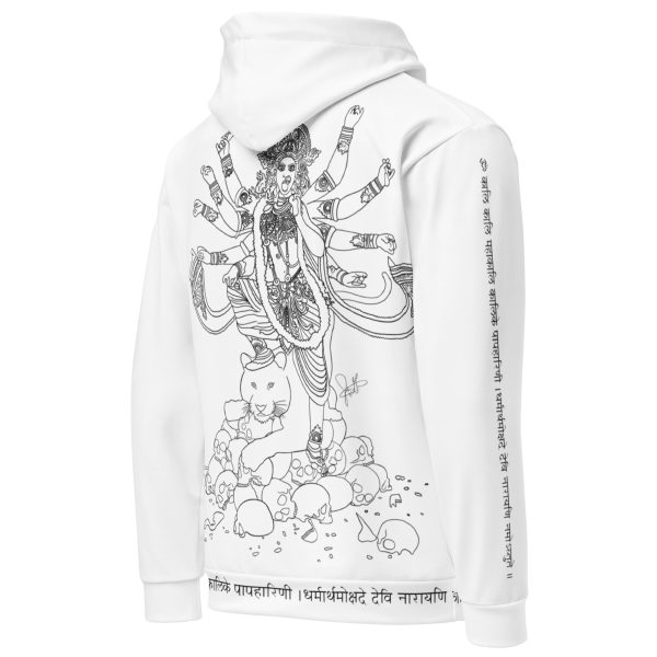 Kali-Durga Hoodie (Limited Edition of 111) - White - Unisex