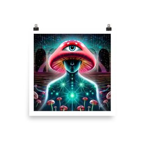 Mycelium Network Print