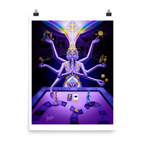 The Infinite Self Plays the Game Print
