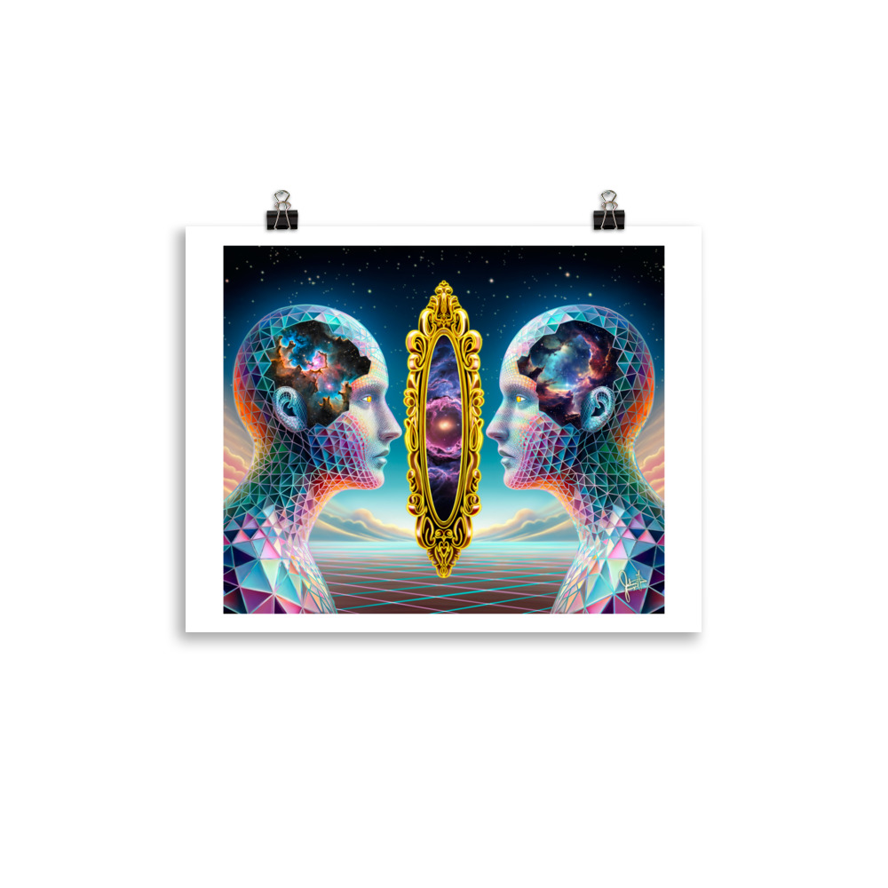 "When Universes Meet" Print - Image 2