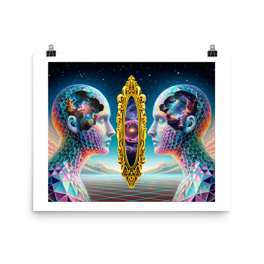 "When Universes Meet" Print - Image 3