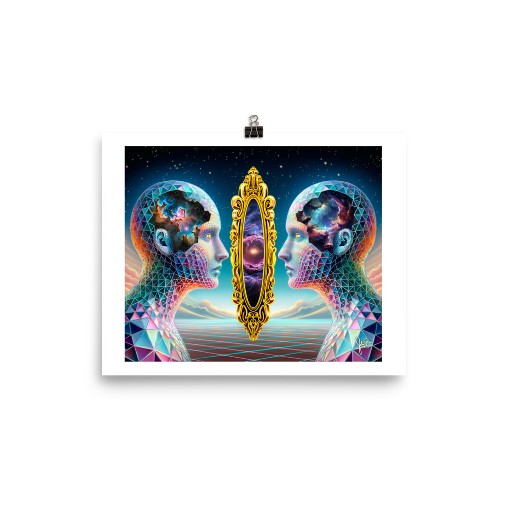 "When Universes Meet" Print - Image 4